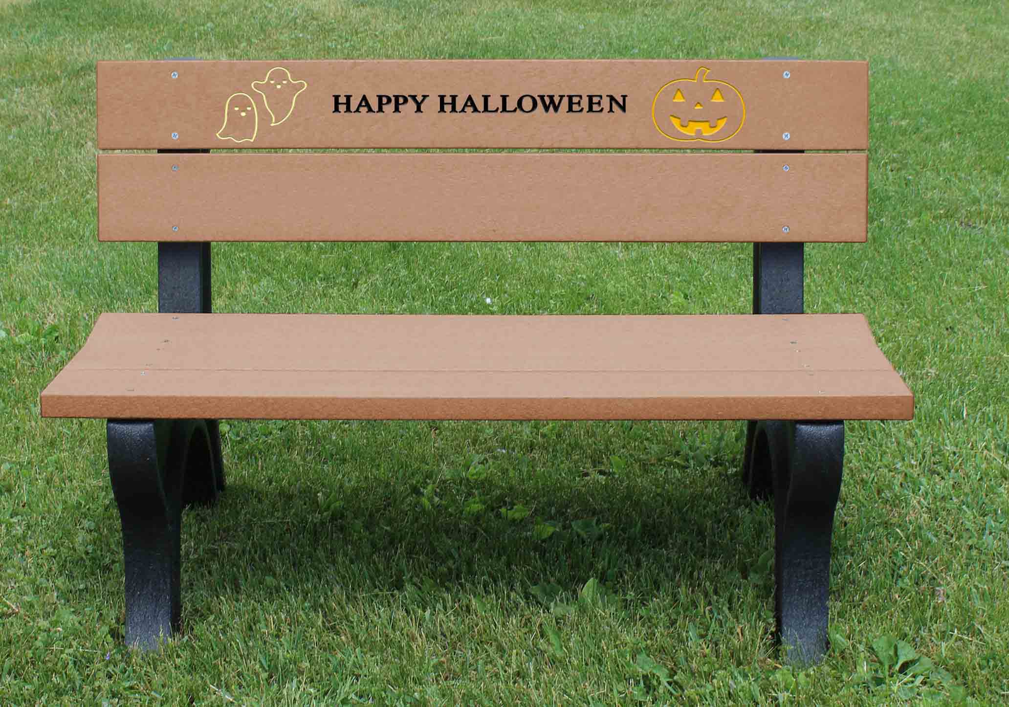 Halloween 4ft Bench Cedar
