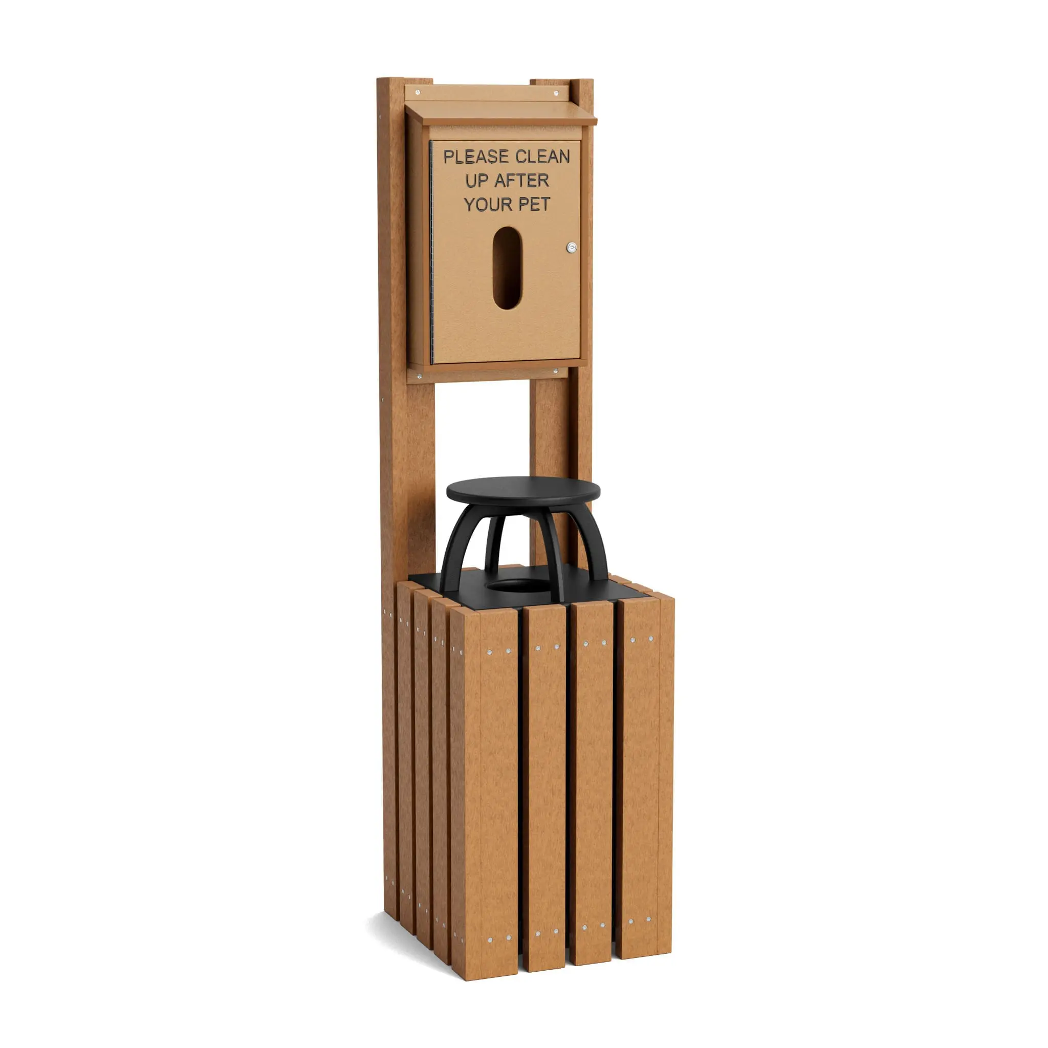 PWDDPT-CD-NEW-WEB.jpg Pet Waste Station with Receptacle - Image 1