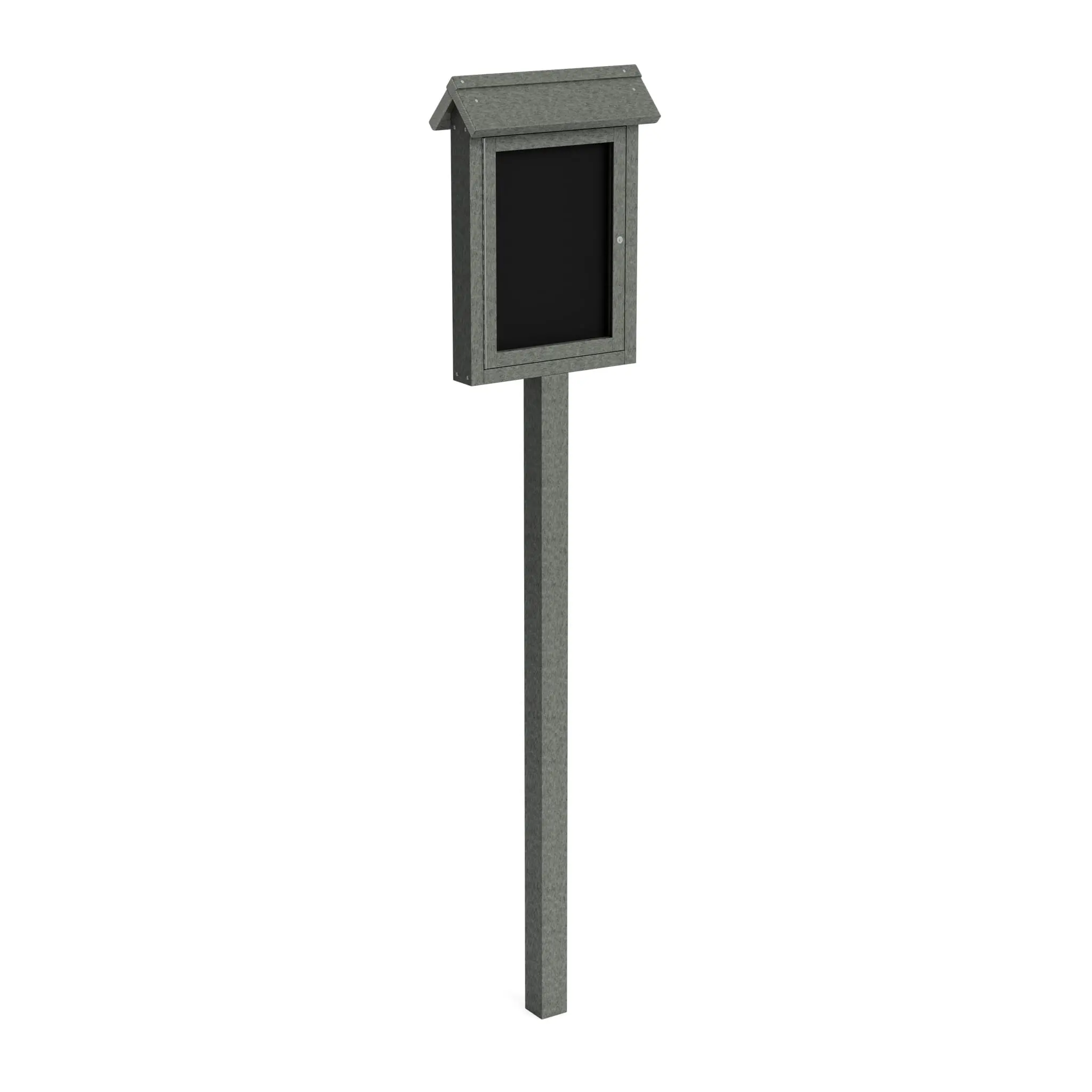 SMC-1S1P-CH-NEW-WEB.jpg Small Message Center - 2 Sided w/ Post - Image 1