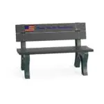 Veteran's 4' Bench