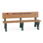 6' Veteran's Bench