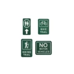 Custom Signs - Restroom, Parking, Trail