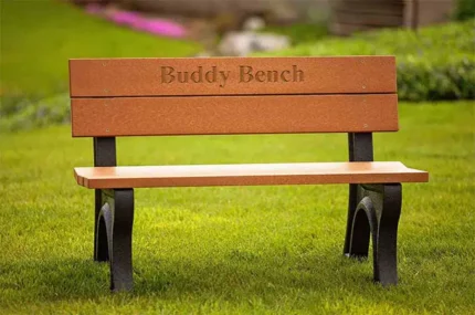 Buddy Bench 4' Traditional Bench