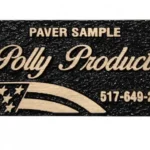 Textured 4" x 8" Veteran/Military Metal Paver