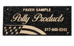 Textured 4" x 8" Veteran/Military Metal Paver